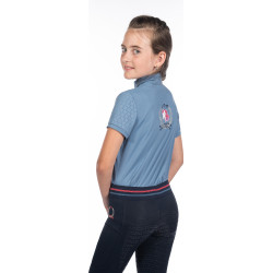 T-shirt funzionale per bambini Aymee HKM Blu grigio