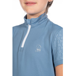 T-shirt funzionale per bambini Aymee HKM Blu grigio