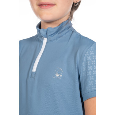 T-shirt funzionale per bambini Aymee HKM Blu grigio