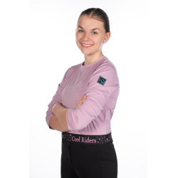 Maglietta funzionale per bambini Hailey HKM Lilla chiaro Rosa Maglietta funzionale per bambini Hailey HKM Lilla chiaro Rosa