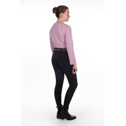 Maglietta funzionale per bambini Hailey HKM Lilla chiaro Rosa Maglietta funzionale per bambini Hailey HKM Lilla chiaro Rosa