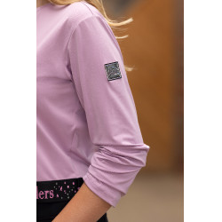 Maglietta funzionale per bambini Hailey HKM Lilla chiaro Rosa Maglietta funzionale per bambini Hailey HKM Lilla chiaro Rosa