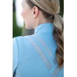 Maglietta tecnica da donna Nashville HKM Azzurro chiaro Blu Maglietta tecnica da donna Nashville HKM Azzurro chiaro Blu