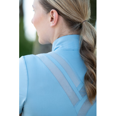 Maglietta tecnica da donna Nashville HKM Azzurro chiaro Blu Maglietta tecnica da donna Nashville HKM Azzurro chiaro Blu