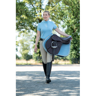 Maglietta tecnica da donna Nashville HKM Azzurro chiaro Blu Maglietta tecnica da donna Nashville HKM Azzurro chiaro Blu