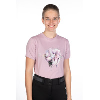 T-Shirt bambino Hailey HKM Lilla chiaro Rosa T-Shirt bambino Hailey HKM Lilla chiaro Rosa