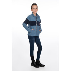 Giacca in pile per bambini Aymee HKM Blu grigio