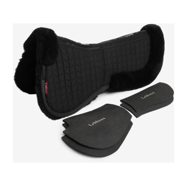 Ammortizzatore con cunei LeMieux Merino+ ProSorb 2 Tasche Nero / nero