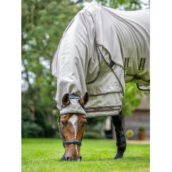 Coperta antimosche LeMieux Kudos Sweet Itch Pietra Grigio