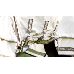 Coperta antimosche LeMieux Kudos Sweet Itch Pietra Grigio