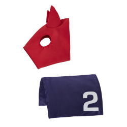 Coperta e maschera in lycra LeMieux per pony giocattolo Mini Coperta e maschera in lycra LeMieux per pony giocattolo Mini