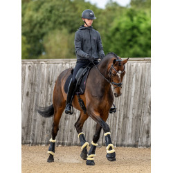 Ghette da dressage in montone LeMieux Motionflex Nero / naturale