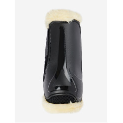 Ghette da dressage in montone LeMieux Motionflex Nero / naturale