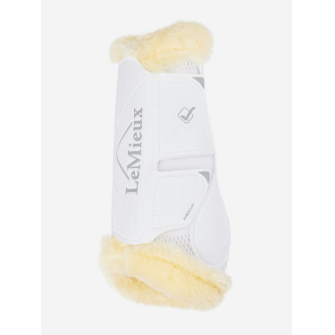 Ghette da dressage in montone LeMieux Motionflex Bianco / naturale