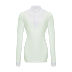 Polo da concorso Eva LeMieux Young Rider a maniche lunghe