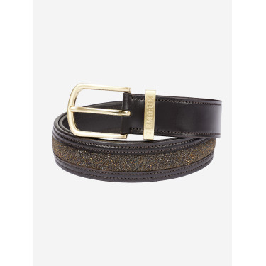Cintura LeMieux Crystal Insert Marrone