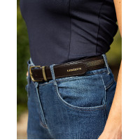 Cintura LeMieux Crystal Insert Marrone