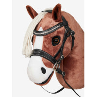 Frontalino Sparkle per hobby horse LeMieux Nero