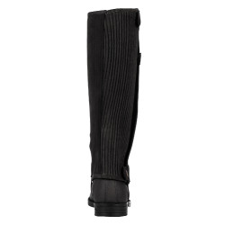 Mini-chaps in tessuto sintetico Amara Umbria Equitazione Nero