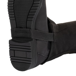 Mini-chaps in tessuto sintetico Amara Umbria Equitazione Nero