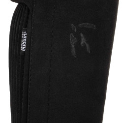 Mini-chaps in tessuto sintetico Amara Umbria Equitazione Nero