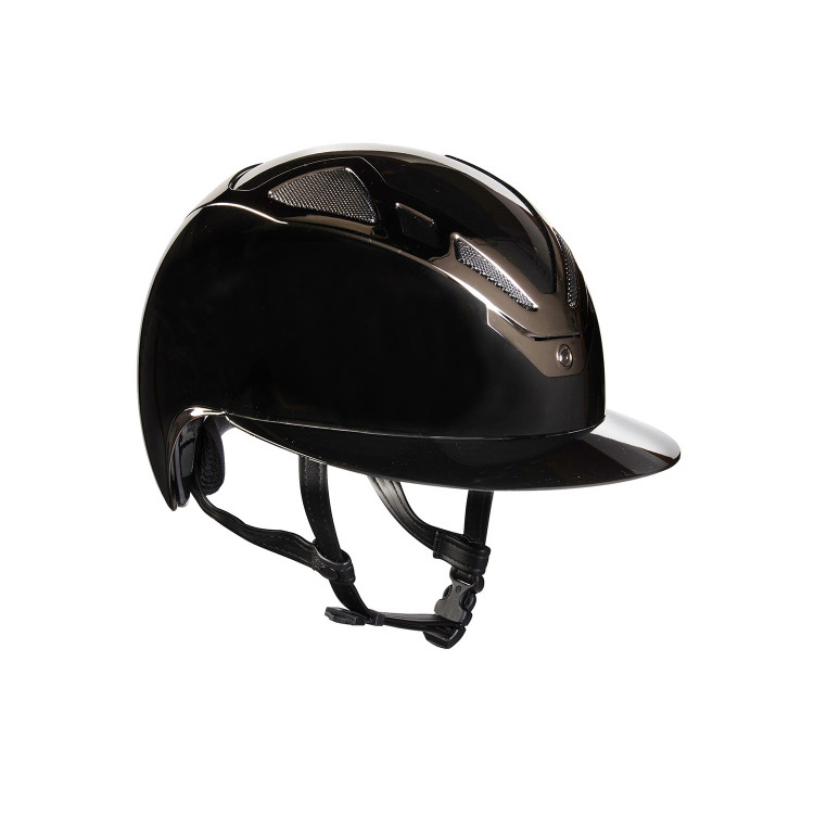Casco Apex Chrome Lady Nero Lucido Suomy