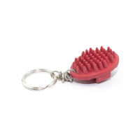 Portachiavi in Gomma Striglia Lilliput Umbria Equitazione Rosso Portachiavi in Gomma Striglia Lilliput Umbria Equitazione Rosso