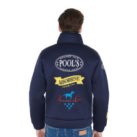 Giacca Unisex Multilogo senza Cappuccio Pool's Marina Blu marino Giacca Unisex Multilogo senza Cappuccio Pool's Marina Blu marino