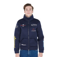 Giacca Unisex Multilogo senza Cappuccio Pool's Marina Blu marino Giacca Unisex Multilogo senza Cappuccio Pool's Marina Blu marino