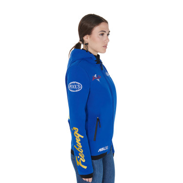 Softshell Unisex Multilogo Pool's Blu reale
