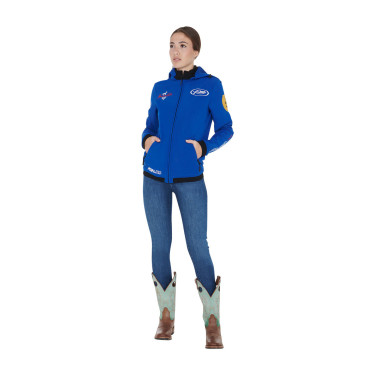 Softshell Unisex Multilogo Pool's Blu reale