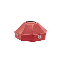 Scatola per Cappello Western Umbria Equitazione Rosso