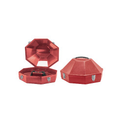 Scatola per Cappello Western Umbria Equitazione Rosso