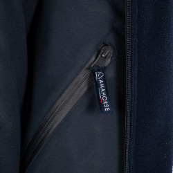 Bomber Invernale Amahors Sport Team con Fodera in Pile Umbria Equitazione Marina Blu marino