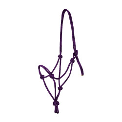 Capestro in Corda Annodata Regolabile Waves Design 8mm Pool's Viola / nero Capestro in Corda Annodata Regolabile Waves Design 8mm Pool's Viola / nero