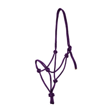 Capestro in Corda Annodata Regolabile Waves Design 8mm Pool's Viola / nero Capestro in Corda Annodata Regolabile Waves Design 8mm Pool's Viola / nero