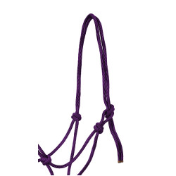 Capestro in Corda Annodata Regolabile Waves Design 8mm Pool's Viola / nero Capestro in Corda Annodata Regolabile Waves Design 8mm Pool's Viola / nero