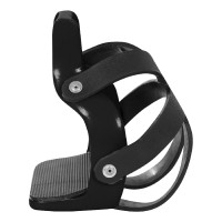 Staffili in Alluminio Colorato con Gabbia per Punta Umbria Equitazione Nero Staffili in Alluminio Colorato con Gabbia per Punta Umbria Equitazione Nero