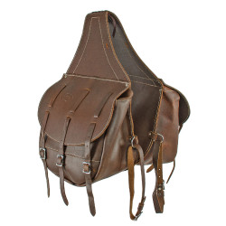 Borsa da Sella in Vitello Chiusura con 3 Cinghie Pool's Borsa da Sella in Vitello Chiusura con 3 Cinghie Pool's