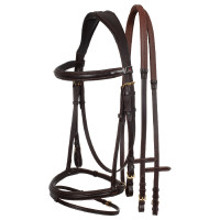 Briglia Modello Classico Padded Supreme Marrone