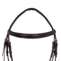 Briglia Modello Classico Padded Supreme Marrone