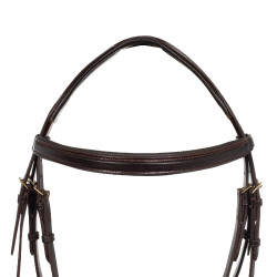 Briglia Modello Classico Padded Supreme Marrone Briglia Modello Classico Padded Supreme Marrone