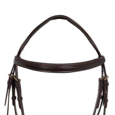 Briglia Modello Classico Padded Supreme Marrone Briglia Modello Classico Padded Supreme Marrone