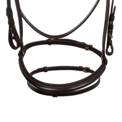 Briglia Modello Classico Padded Supreme Marrone Briglia Modello Classico Padded Supreme Marrone