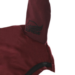 Cuffia per Pony in Cotone con Piping a Contrasto Supreme Cuffia per Pony in Cotone con Piping a Contrasto Supreme