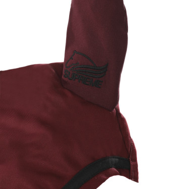 Cuffia per Pony in Cotone con Piping a Contrasto Supreme Cuffia per Pony in Cotone con Piping a Contrasto Supreme