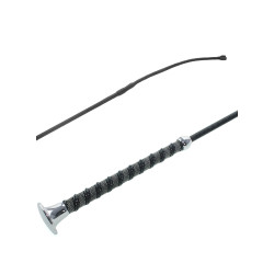 Frustino da Dressage con Manico Bicolore Grip e Pelle Umbria Equitazione Frustino da Dressage con Manico Bicolore Grip e Pelle Umbria Equitazione