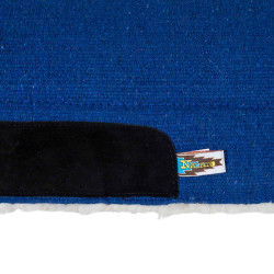 Tappeto Western Basic Colore Unito Lakota Blu reale