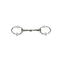 Mors Gag Eggbutt in acciaio inox Umbria Equitazione
