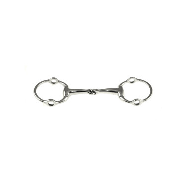Mors Gag Eggbutt in acciaio inox Umbria Equitazione